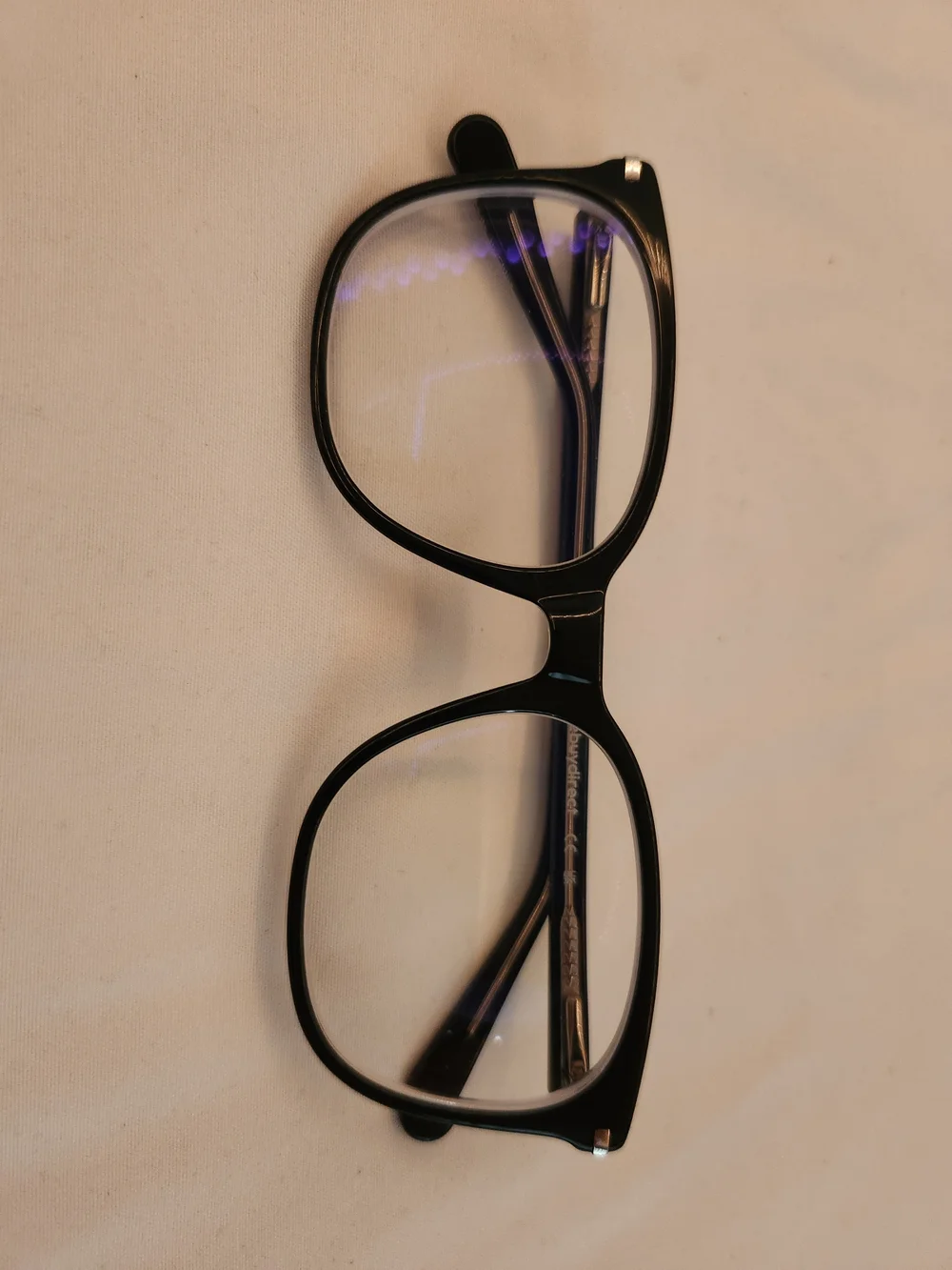 Absolutely Black Oversized Square Glasses